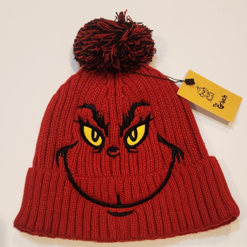 Dr. Seuss The Grinch Beanie Knitted Hat